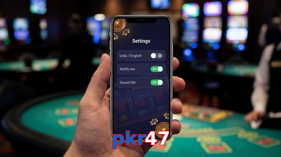 Game list for Pkr47 app section