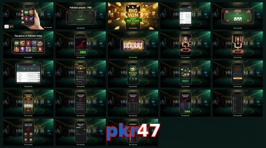 Main screen of Pkr47 bet page for PK players