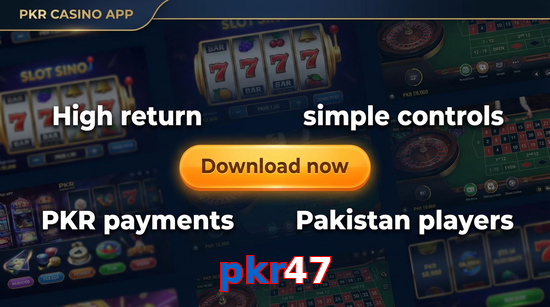 Main screen of Pkr47 gamedownload page for PK players