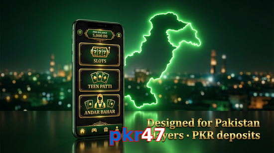 Main screen of Pkr47 pk page for PK players