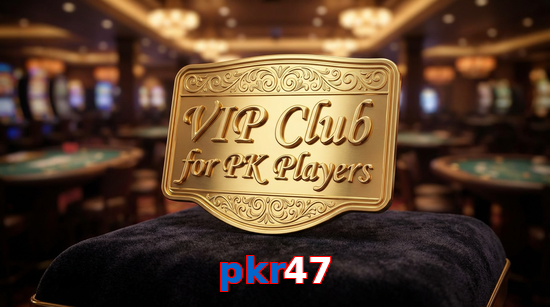 Main screen of Pkr47 vip page for PK players